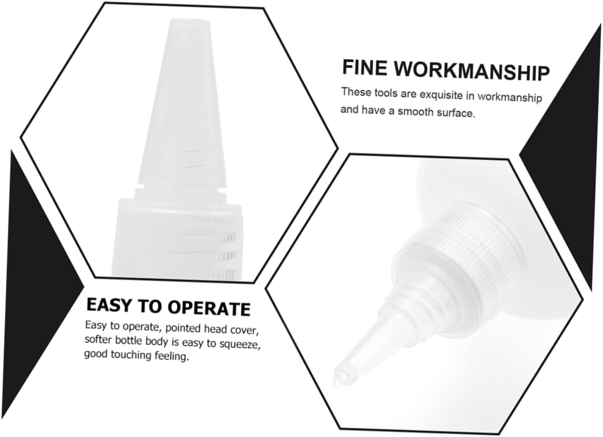 INOOMP 20Pcs Squeezing Bottles Dispensing Bottle for Liquid for Easy Dispensing image number 4