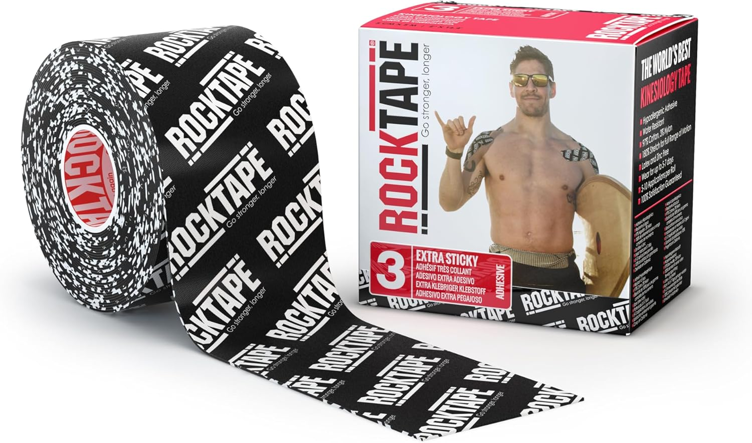 Rocktape Kinesiology Tape for Athletes