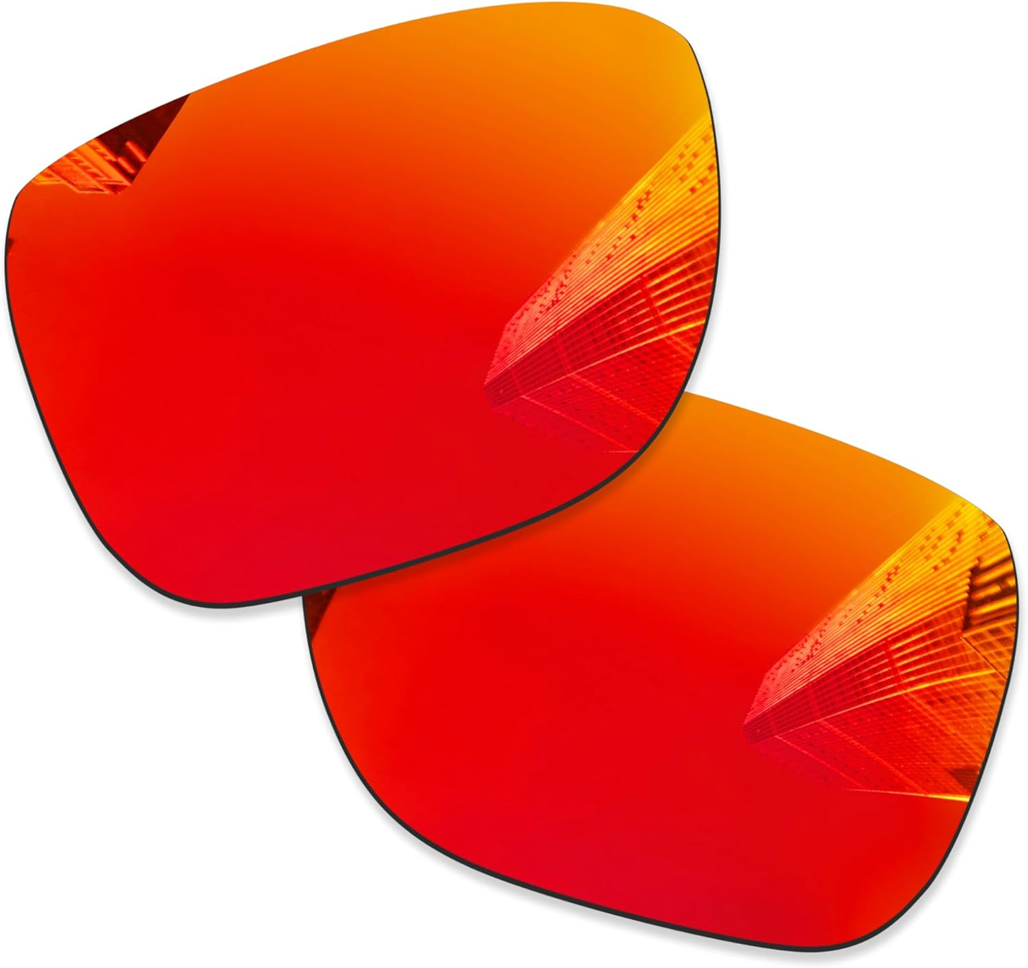 Ploarized Replacement Lenses for Oakley Catalyst OO9272 Sunglasses - 2 Pairs, Black + Ice Blue image number 3