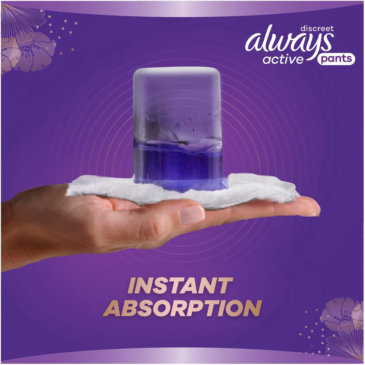 Always Discreet Active Wear Pants for Bladder Leaks and Adult Incontinence, Medium 9 Pants image number 5