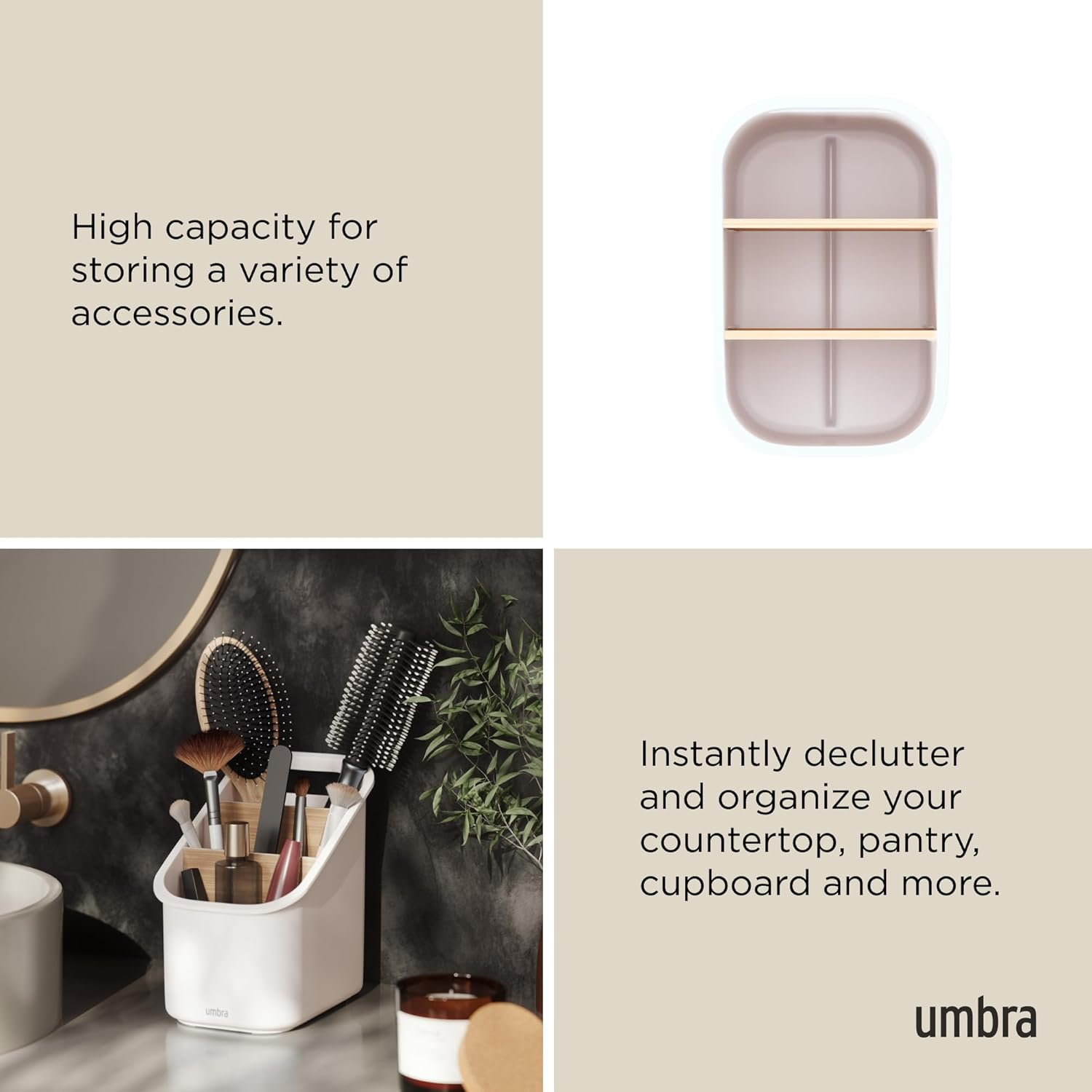 Bellwood Utensil Holder WHT/NAT image number 4