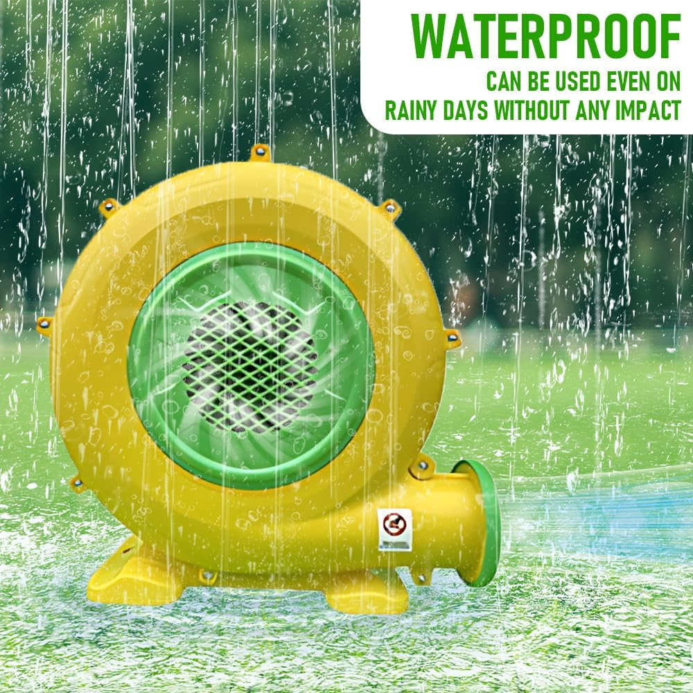 ALPEN OUTDOOR 680W Electric Air Pump Blower Fan, Inflatable Bouncer Blower, for Inflatables Bathtub Inflatable Castle Jumping House Movie Screen, AU Plug image number 4