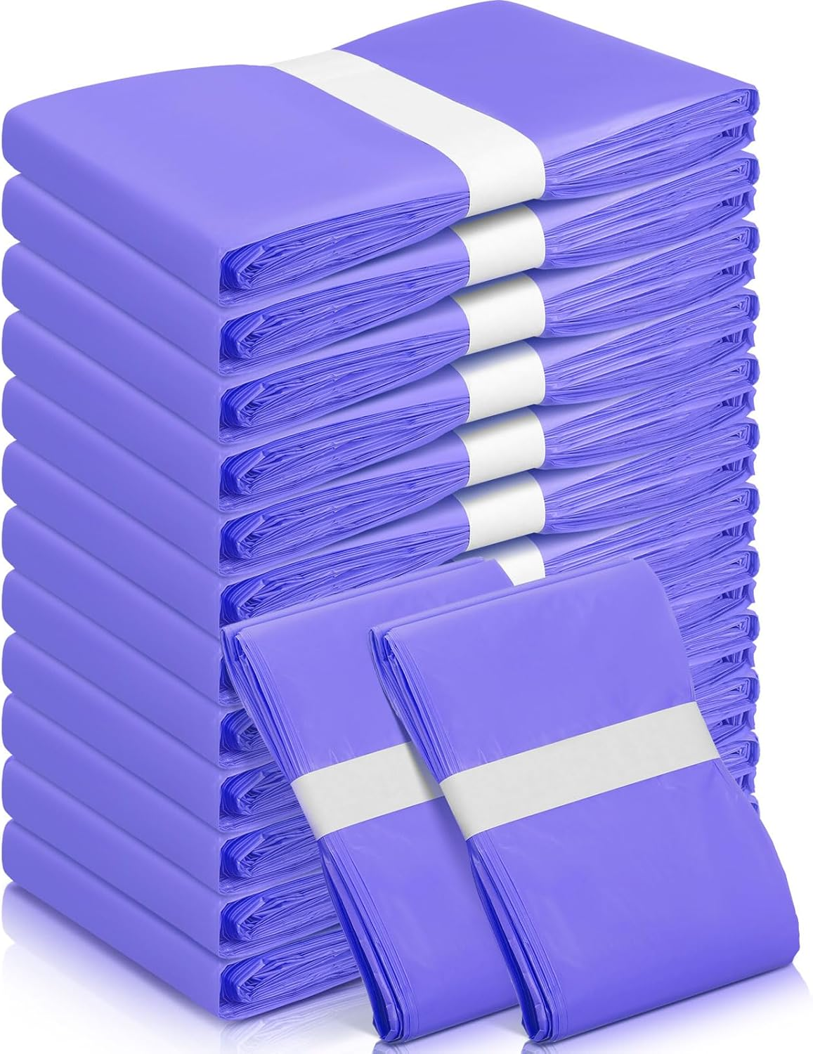 Yeaqee 12 Pack Diaper Pail Refills Bags Compatible with Dekor plus Adult Diaper Pail Liner Baby Scented Diaper Pail Bags Hold up to 7200 Diapers (Purple)