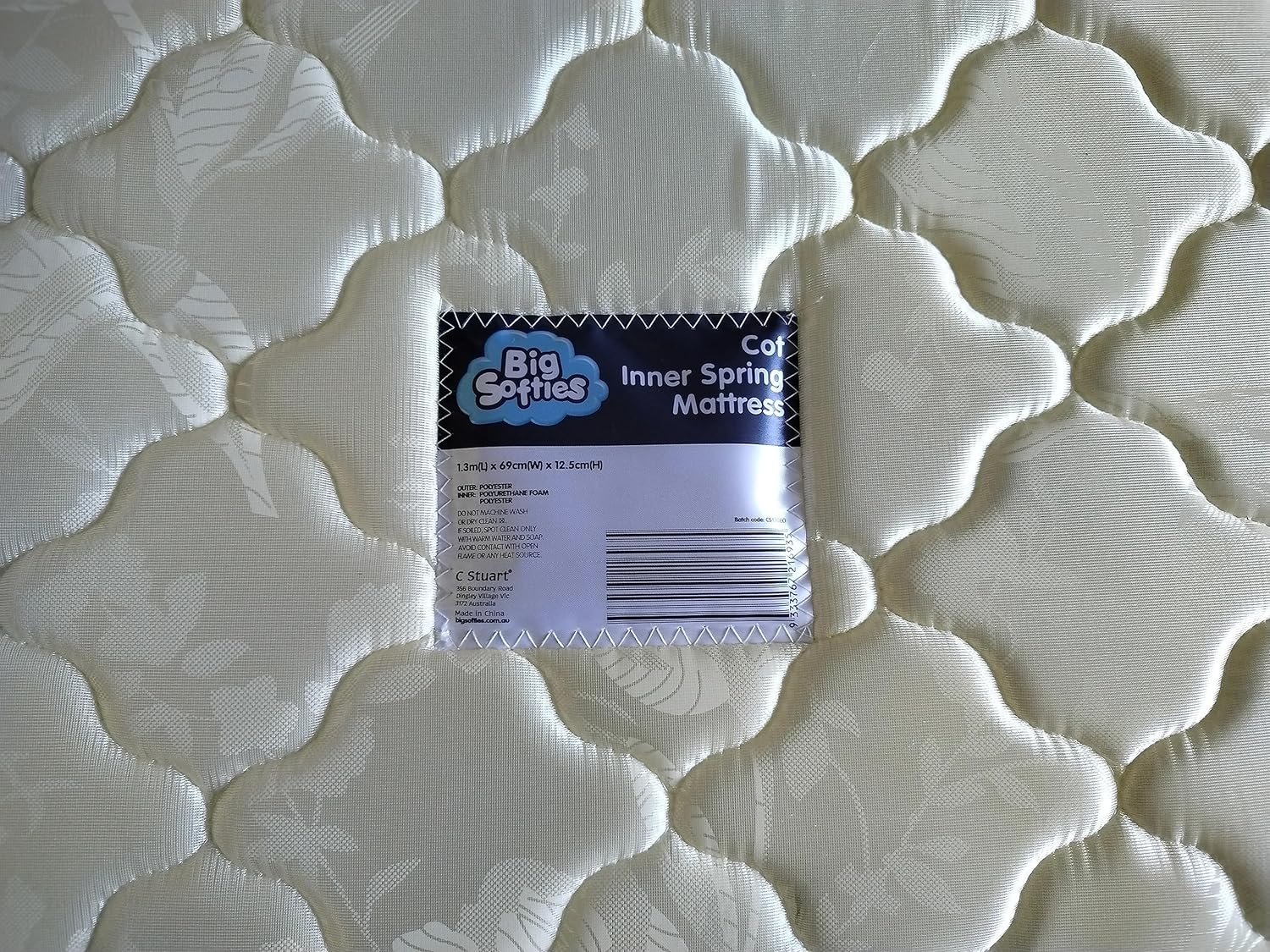 Big Softies Inner Spring Baby Cot Mattress image number 2