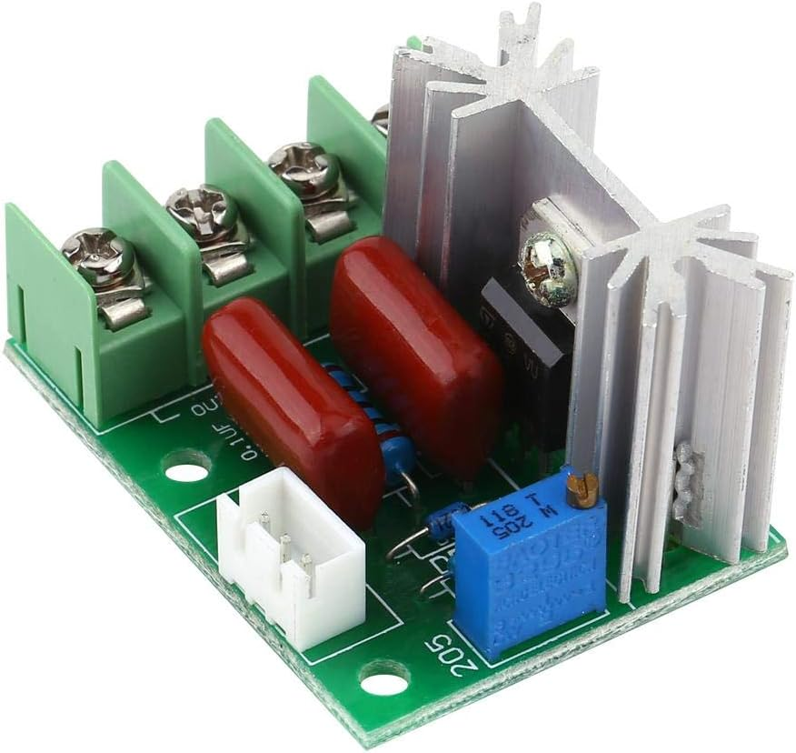 AC Voltage Regulator Dimmer 2000W SCR Electric Voltage Regulator Motor Speed Controller Light Dimmer Governor Temperature Power