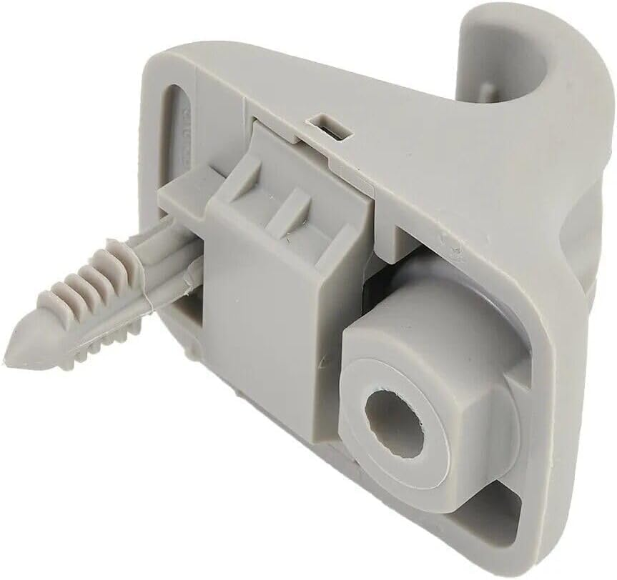 Ksngtixe 2PCS Sun Visor Clips 852351C300QS - Replacement Retainer Clips Compatible with Hyundai 2002-2011, Gray Interior Car Visor Holder image number 3