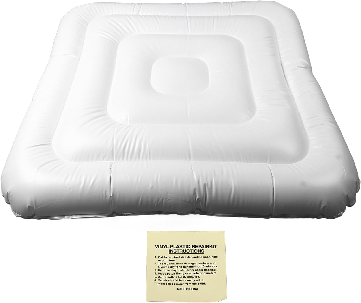 Inflatable Hot Tub Cover 4.2Ft round Square Energy Saving Lid Insulation for 4.5Ft Inflatable Hot Tub Syrisora Inflatable Hot Tub Cover Square Hot Tub Covers & Covers & Accessories image number 3