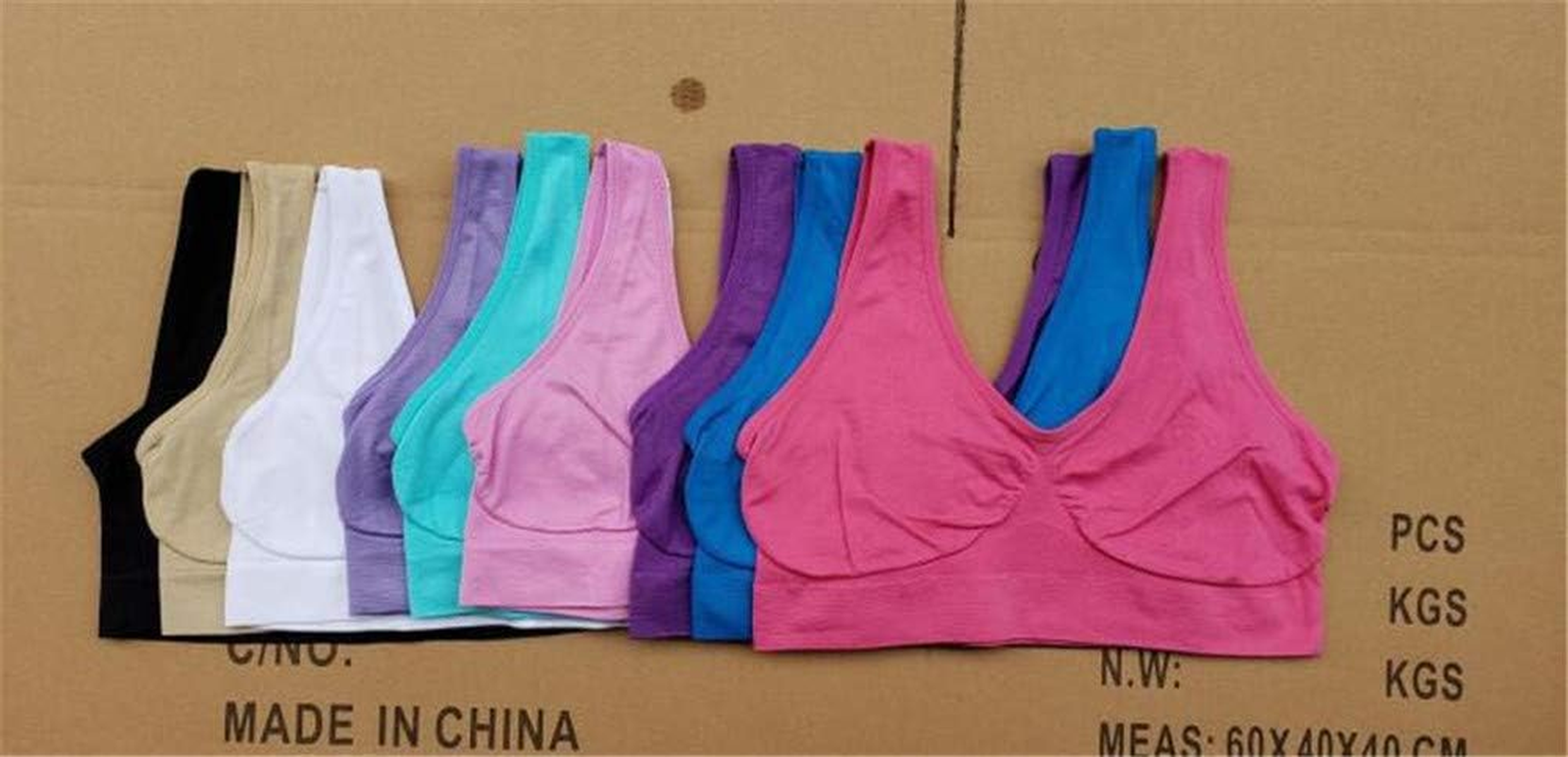 Sports Bra without Steel Ring, Yoga Fitness Single Layer Small Vest Seamless Collecting Underwear (Various Models)