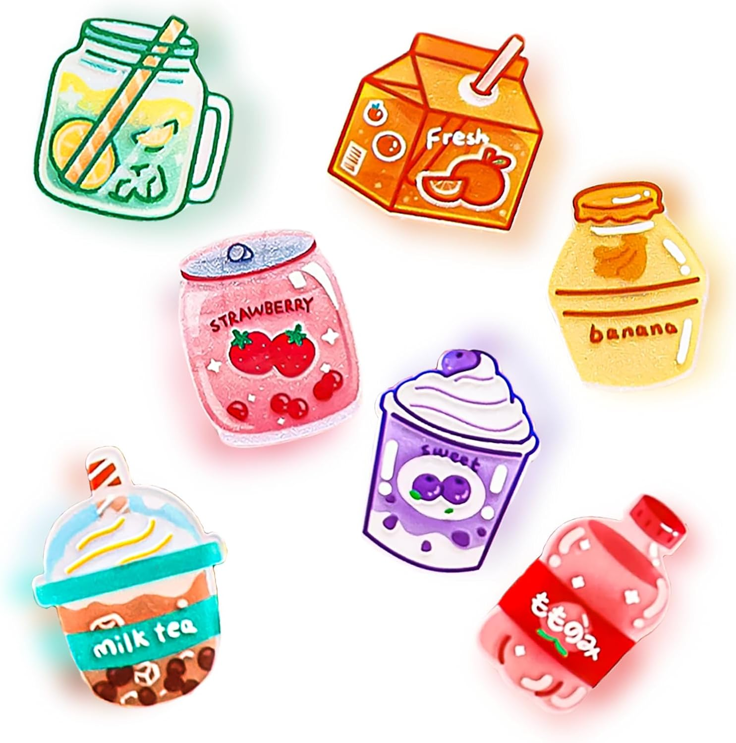 Myrtle 14-Pack Heavy Duty Fridgemagnets for Whiteboards,Lockerskitchens-Decorative Acrylicmagnetic Stickers with Vibrant(Office，Garage，Homepatternsdecor) image number 1