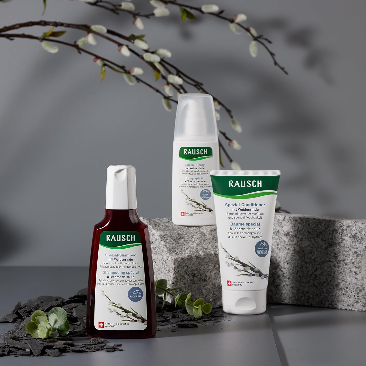 RAUSCH Willow Bark Treatment Shampoo 200 Ml image number 4