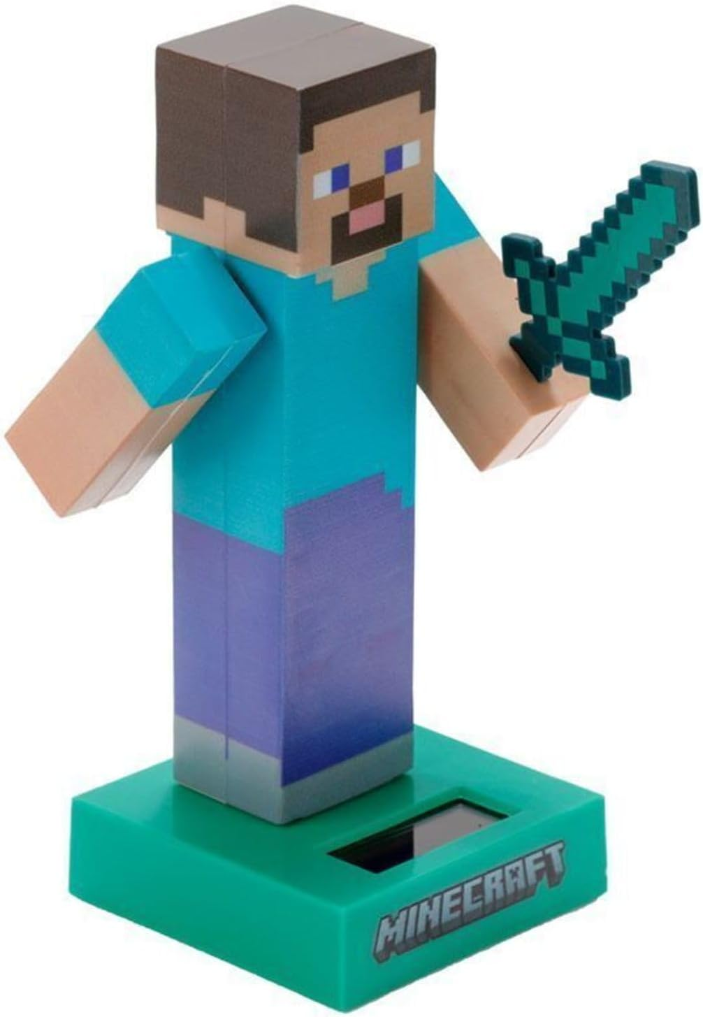 Puckator FF139 Steve Minecraft Solar Pal, Multi-Colour