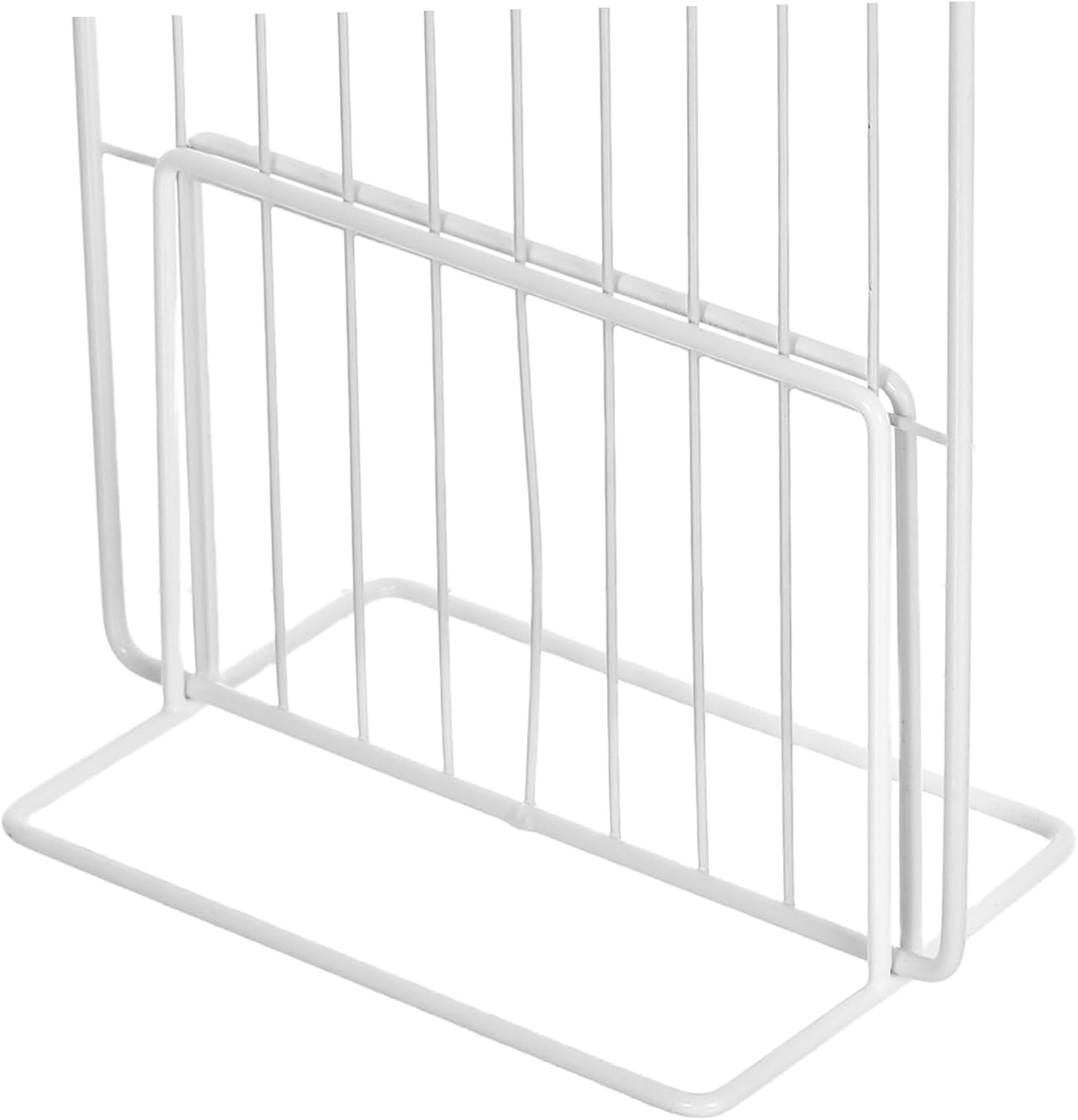 2Pcs Freezer Divider Iron Wire Organizer Adjustable Shelf Separator for Fridge and Freezer Sturdy Metal Mesh Divider for Easy Storage and Organization image number 4