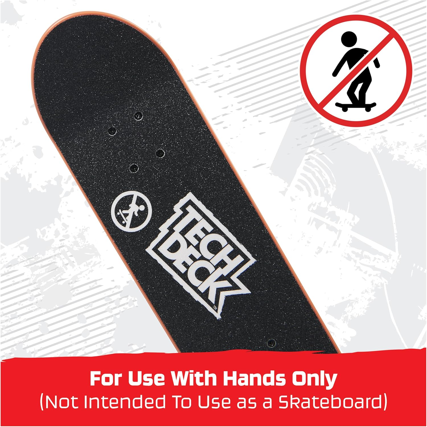 Tech Deck, Finesse X Sonic the Hedgehog Handboard; Authentic Mini Skateboards, Kids&rsquo; Toys for Boys and Girls, Ages 6 and up (Hands Use Only) image number 2