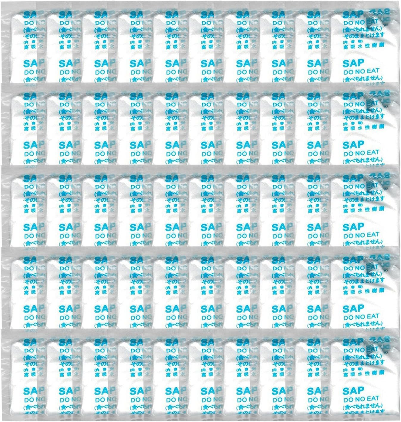 50PCS Poos Gel Powder for Portable Toilet, Poos Gel for Camping Toilet, Portable Camping Potty Gels Chemi-Cal Bags, Deodorizing Treatments for Outdoor Hiking Emergencies image number 2