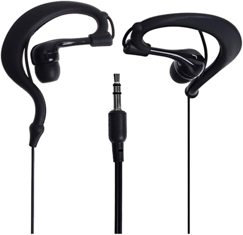 2 Pieces 3.5Mm Earhook Sport Waterproof Earphone Headphone for MP3 image number 5