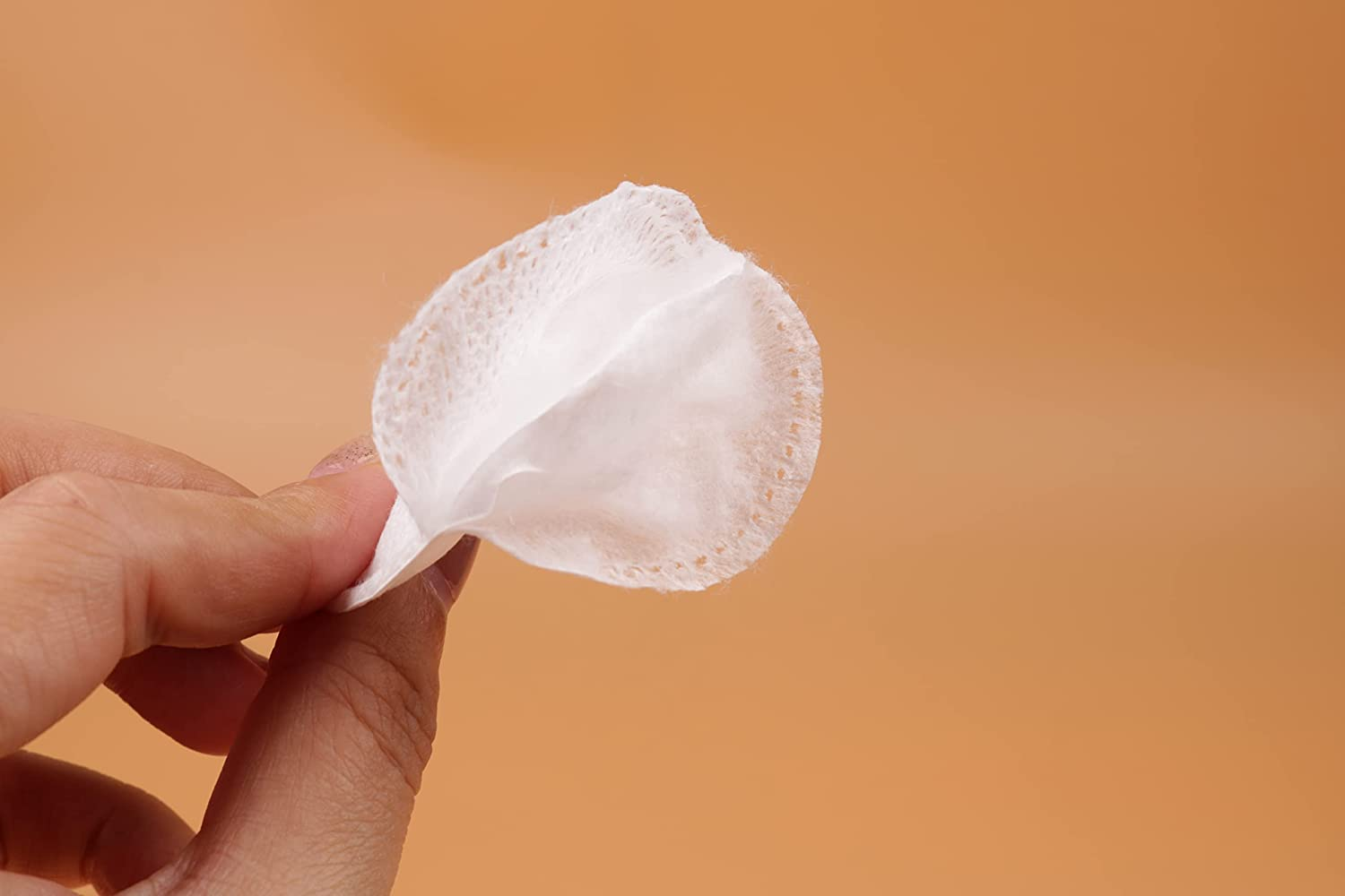 Pure Cotton Cotton Pad Absorbent and Textured Cotton Pads Are Makeup Remover Pads, Hypoallergeniclint Free,100% Cotton,(300 Count) image number 3