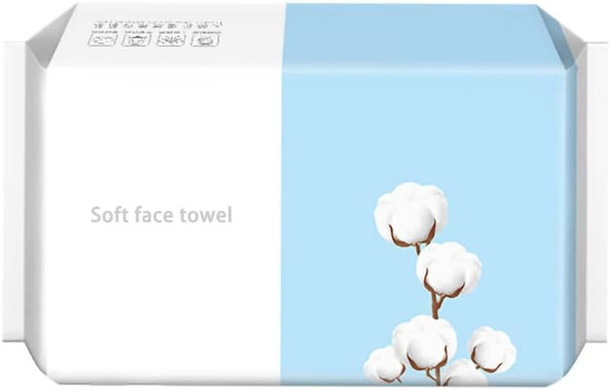 Household Disposable Makeup Cotton Swabs, 100 Double Headed Cleaning Cotton Swabs, 2 Circular Boxes, 1 Pack of Makeup and Facial Towels, Suitable for Wound Treatment and Ear Removal, Soft Daily Necessities for Beauty and Makeup image number 3