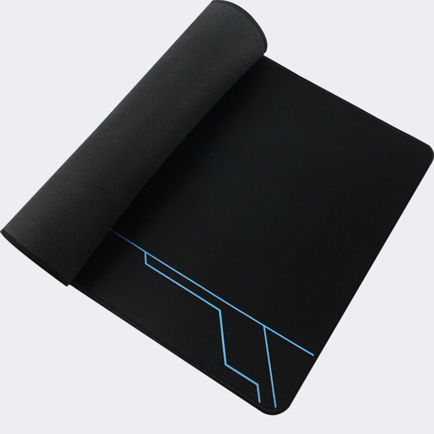 Extended XL Gaming Mouse Pad 800X300X3Mm &ndash; Large Keyboard & Mouse Mat with Premium-Textured Surface, Non-Slip Rubber Base, Waterproof Desk Pad for Home, Office & Gaming Setup (Black Green-Print)