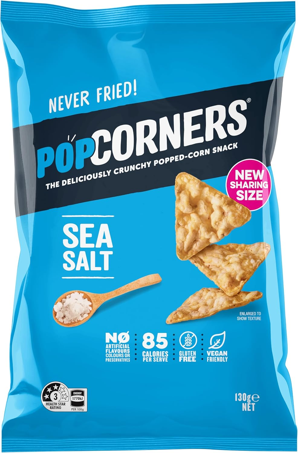 Popcorners Sea Salt 130G image number 1