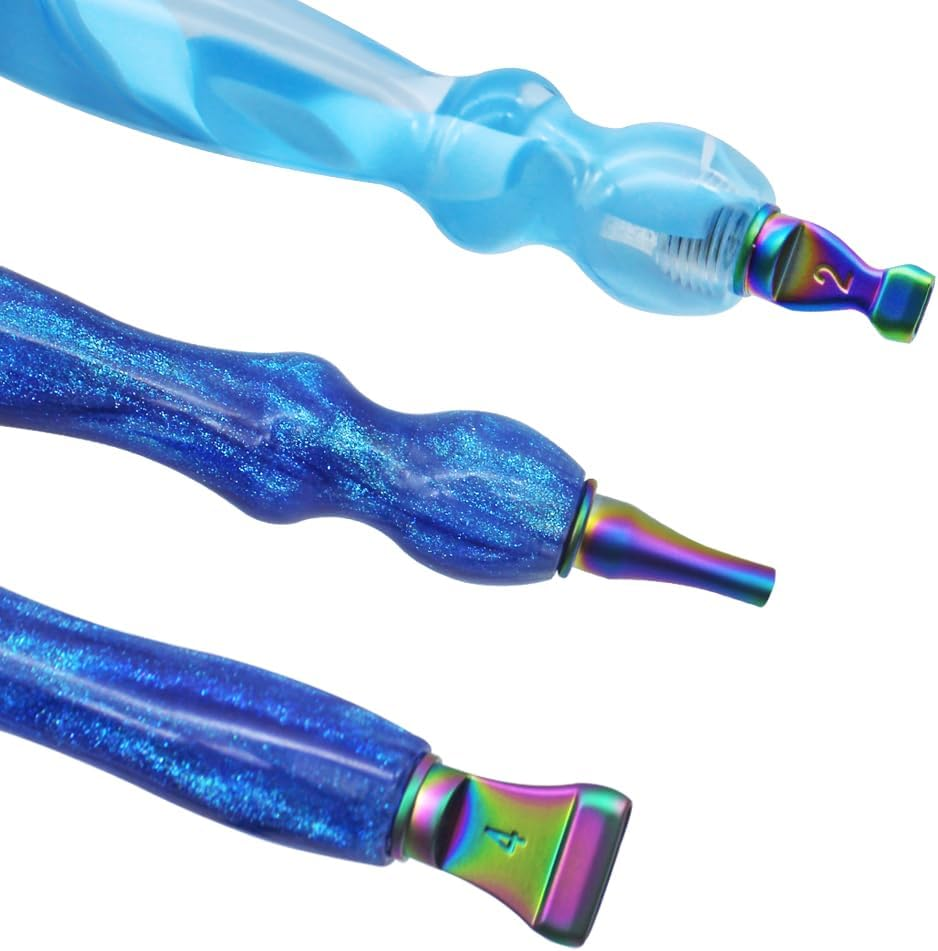 25 Pcs Diamond Paintings Pen, SENHAI 5D Diamond Art Paintings Accessories Tools Stainless Steel Tips for for DIY Painting Crafts Nail Art Cross Stitch Decor image number 6