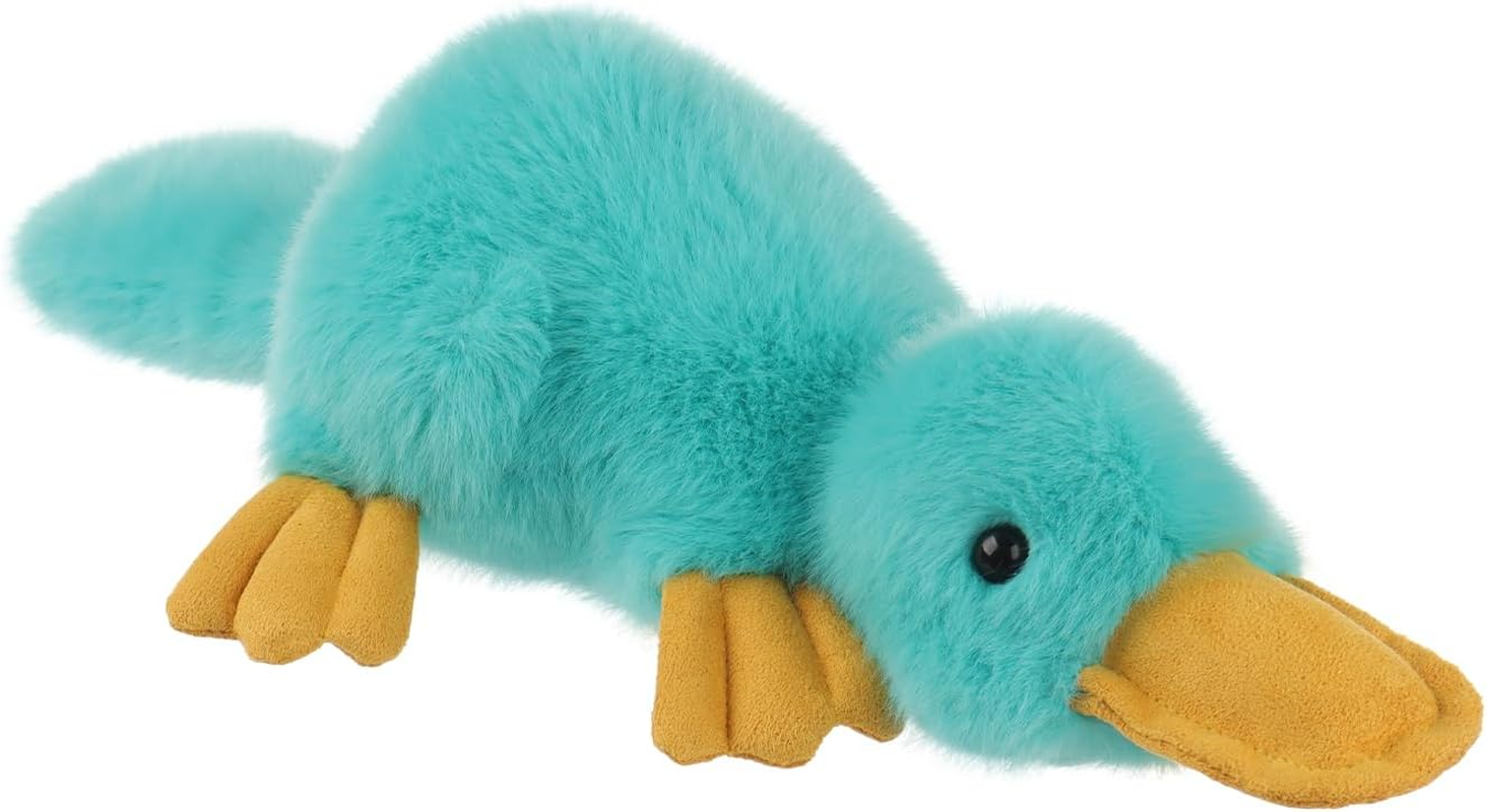 Apricot Lamb Happy Platypus Stuffed Animals for Kids, Soft Cute Plush Toys for Baby Girl and Boy, 13.8 Inches image number 2