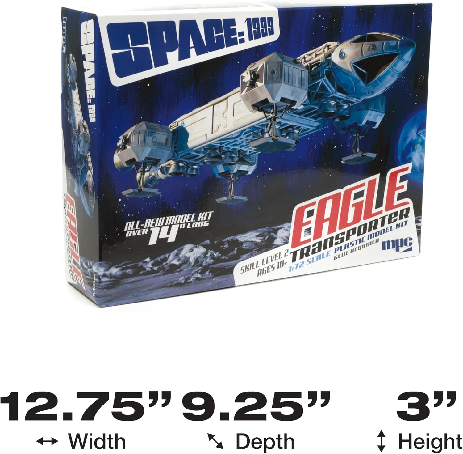 MPC 1/72 Scale Space 1999 Eagle Transporter Model Kit image number 1