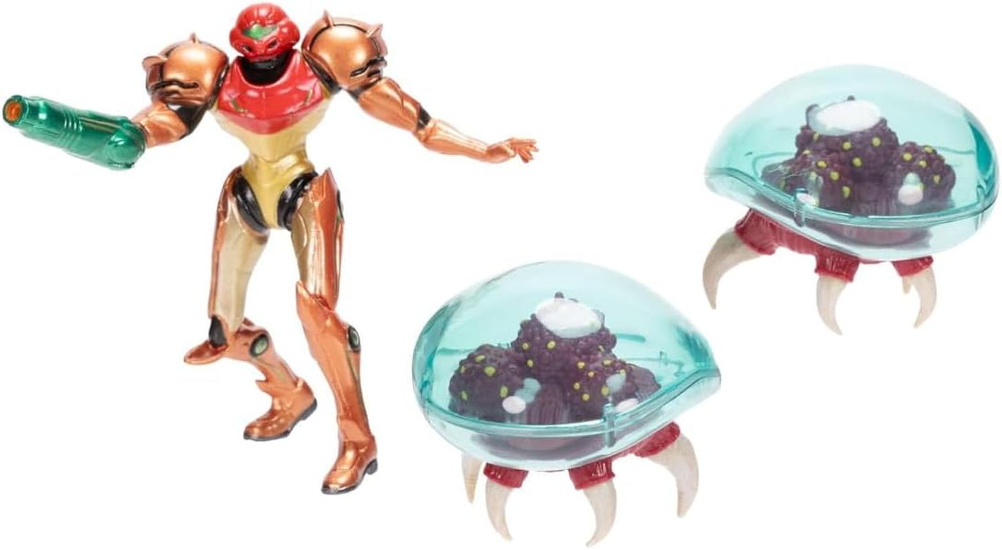 Jakks Pacific Metroid Samus Chozo Power Suit 3 Pack SDCC Exclusive
