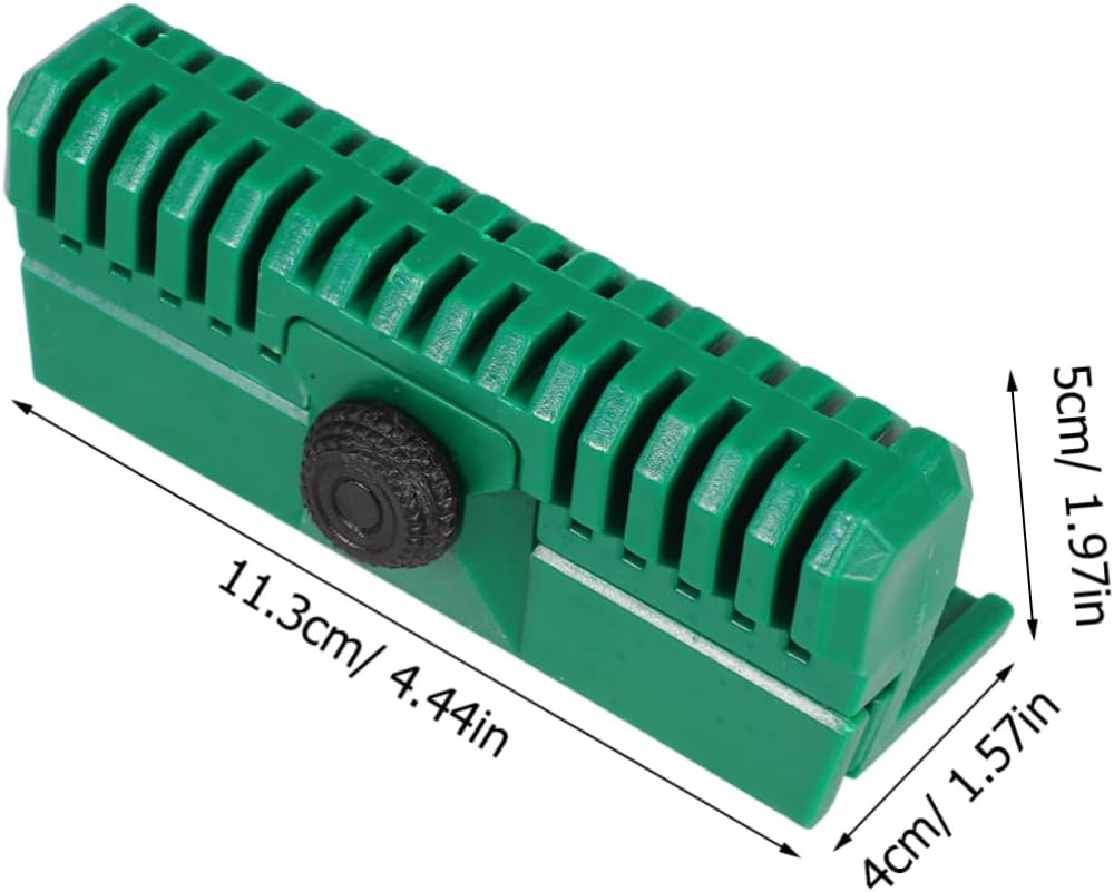 Kisangel Chainsaw Bar Rail Repair Tool 2Pcs Plastic Guide Bar Dressing Tool for Chainsaw Chain Maintenance and Efficient Outdoor Power Accessories image number 6