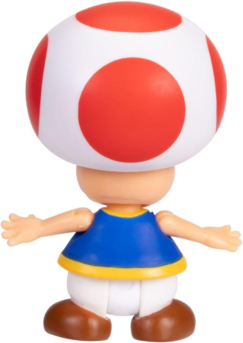 Jakks Pacific - Nintendo 2-1/2" Deluxe Toad Playset CS (Net) image number 3