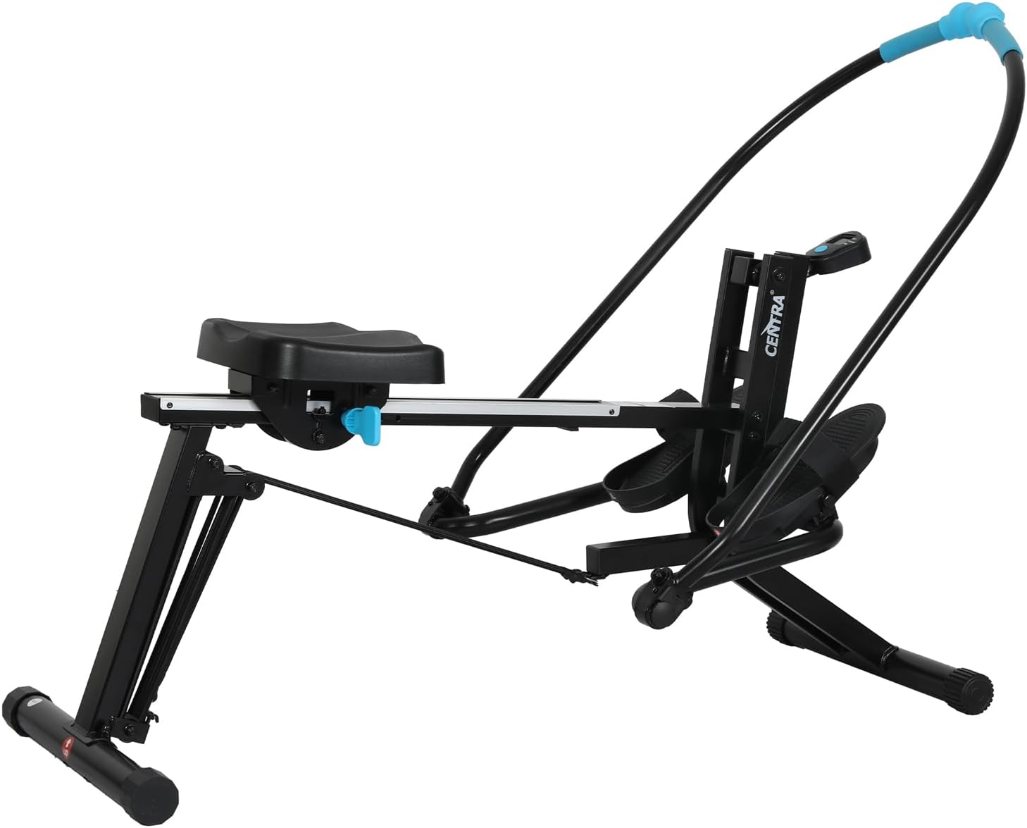 2 in 1 Rowing Machine,Rower Home Gym Fitness Equipment,Strength Training Leg Machines,130Kg Capacity 360 &deg;Rotation LED Display Rowers image number 3