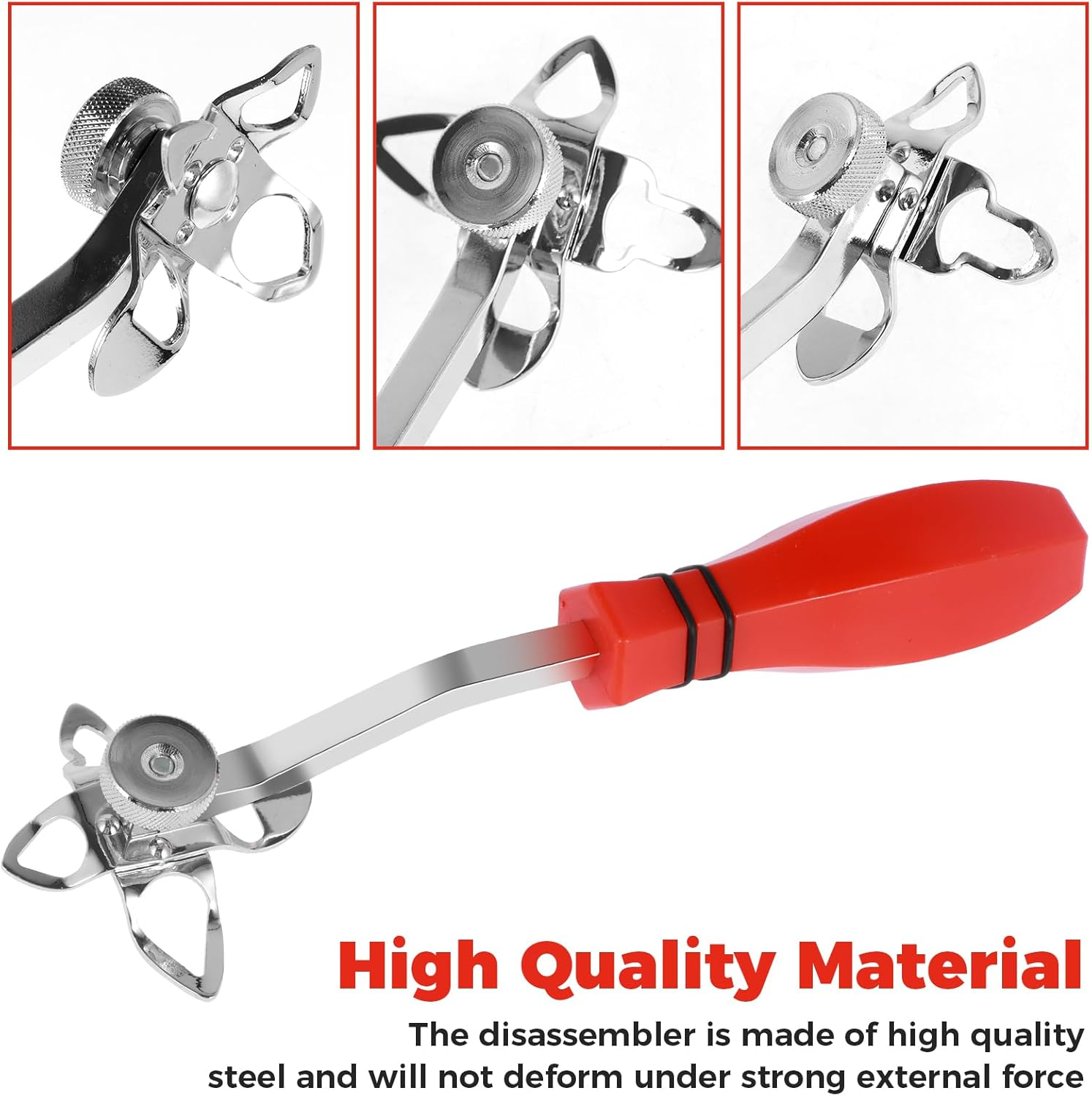 Windshield Locking Strip Tool Car Windscreen Removal & Installation Tools Steel & Plastic Windshield Seal Strip Remover Windshield Glue Removal Tool Car Repair Accessories image number 4