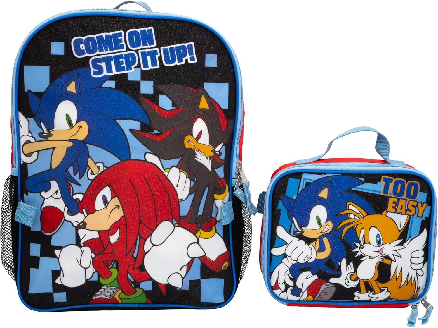 AI ACCESSORY INNOVATIONS 2 Piece Backpack Set, Boys & Girls 16" School Bag