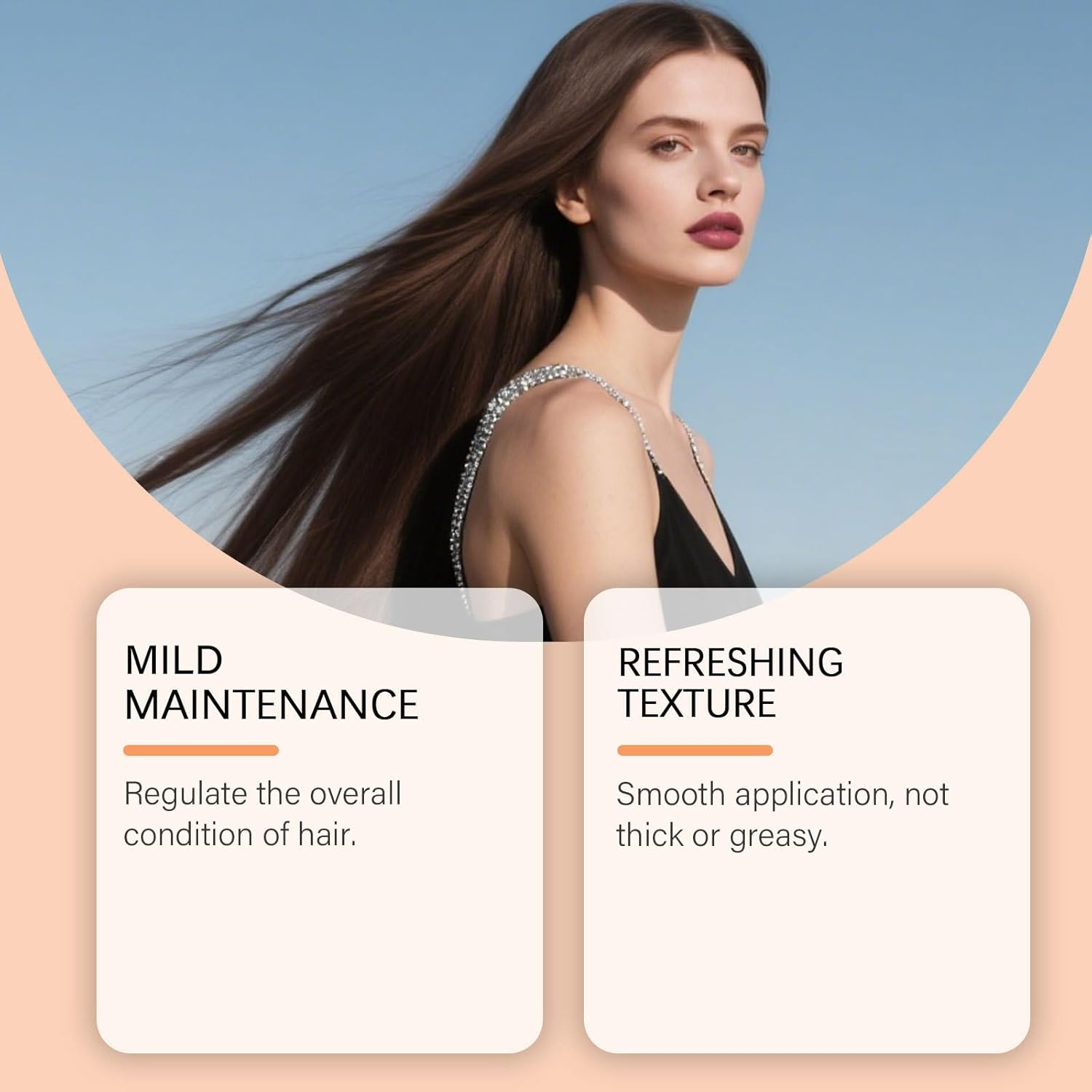 Fruit Moisturizing Shampoo, Fruit Extraction Hair Cleanser, Moisture Repair Shampoo for Dry, Split and Chemically Treated Hair, Thickening Volumizing Strengthening Damaged Frizzy Hair (2Pcs) image number 2