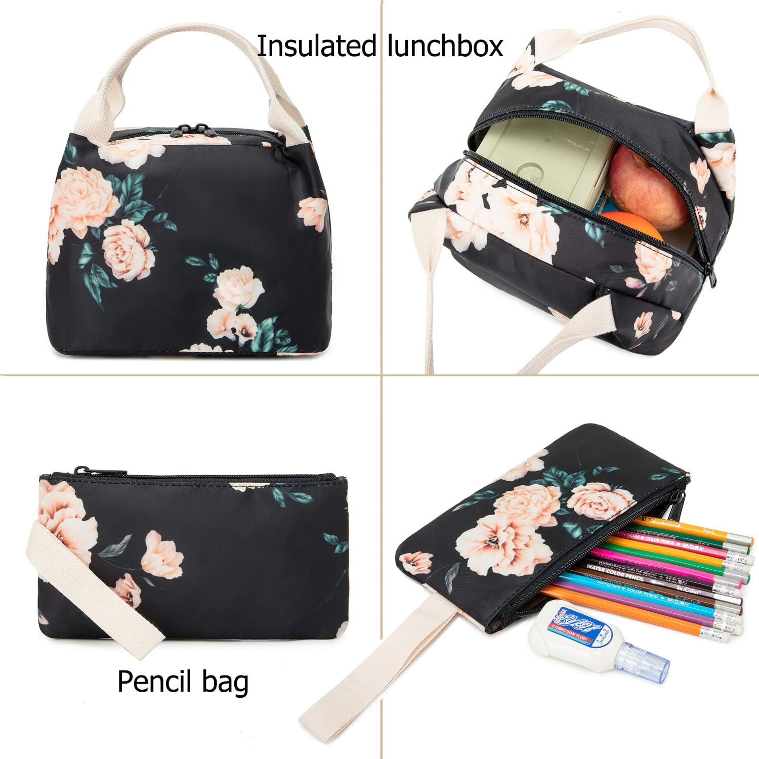 JIANYA School Backpack for Teen Girls School Bags Lightweight Kids Girls School Book Bags Backpacks Sets image number 1