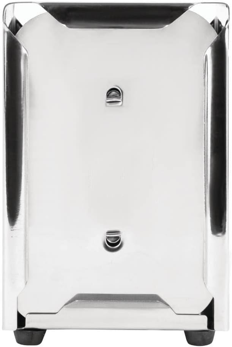 Olympia Napkin Dispenser, 100 Mm X 120 Mm X 140 Mm Size, Silver image number 1