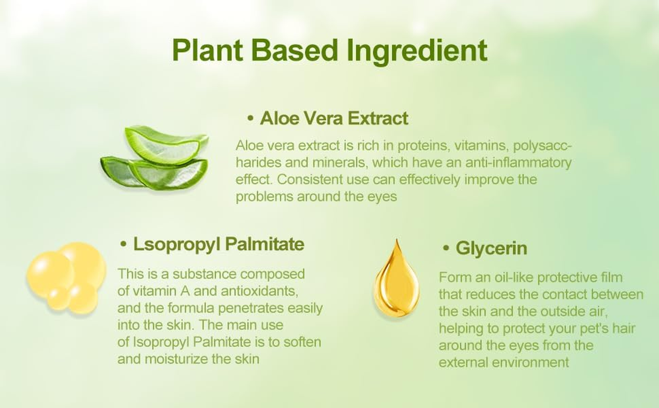 DR.EASY Pet Eye Wipes 120 Ct for Dog Cat Horse & Rabbit Grooming,Tear Stain Remover,Puppy Kitty Eye Wash,Remove Dirt Crust Dried Mucus Discharge Secretions, Unscented Soft & Gentle,Plant Based Formula (Pack of 1) image number 2