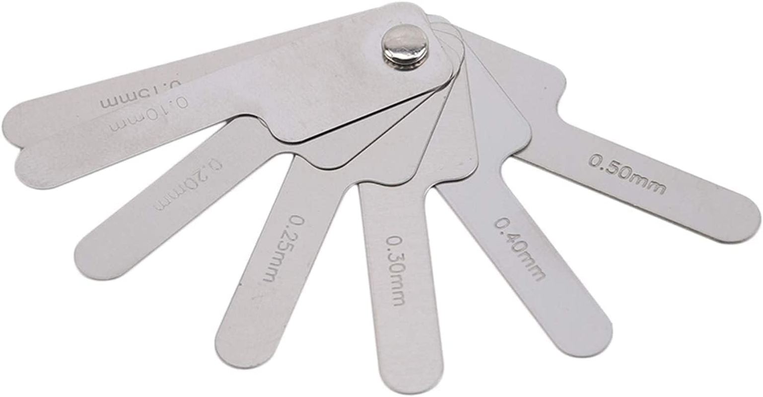 Dental Orthodontic Interproximal Enamel Reduction Stainless Steel Ipr Gauge Ruler 0.1-0.5 Mm, Metric and Imperial Measuring Tool image number 5