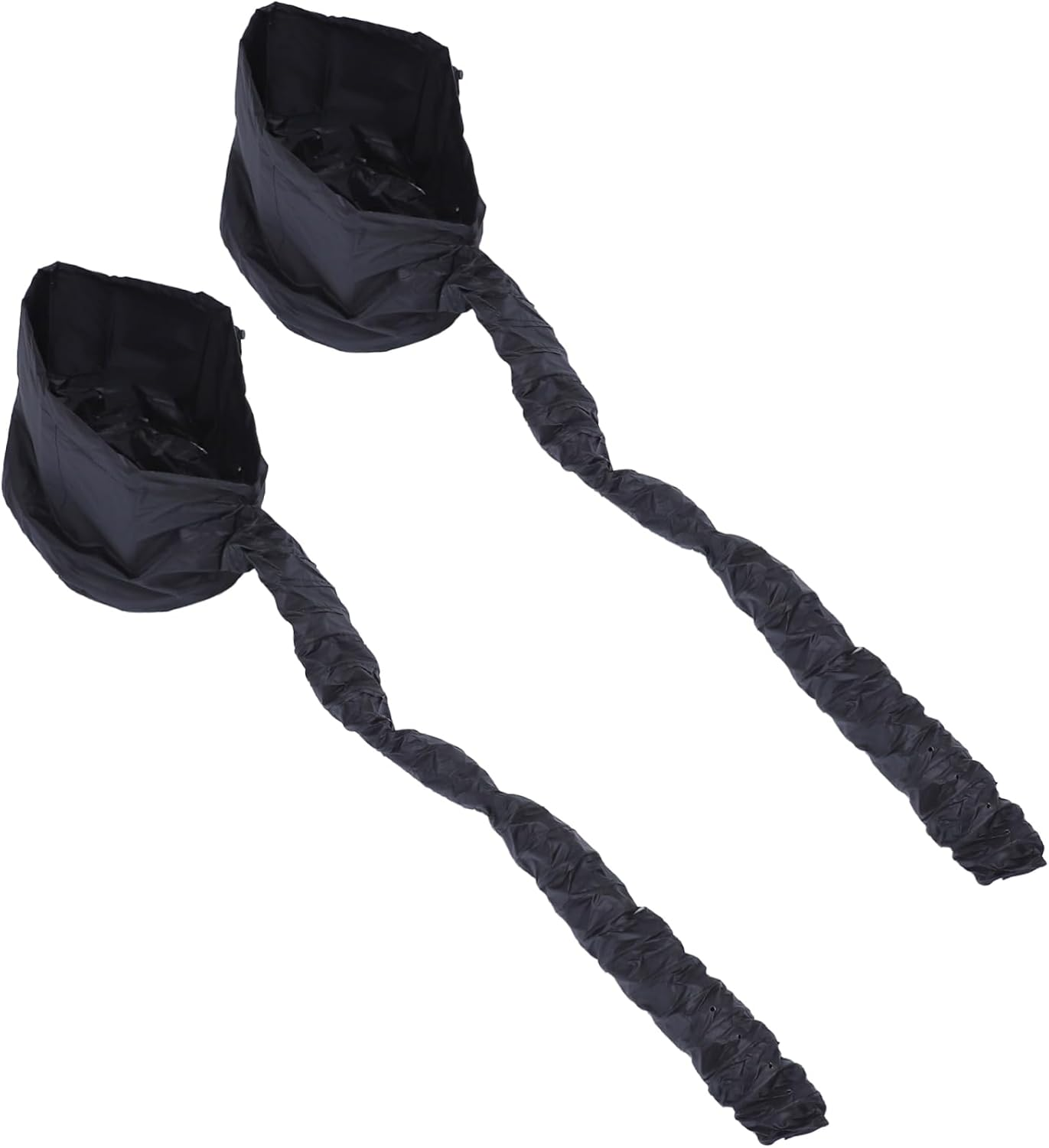 CIYODO 2Pcs Portable Thermal Hair Conditioning Caps Deep Conditioning Heat Hats for Home Use Travel Spa Durable Design Black for Hair Care image number 3