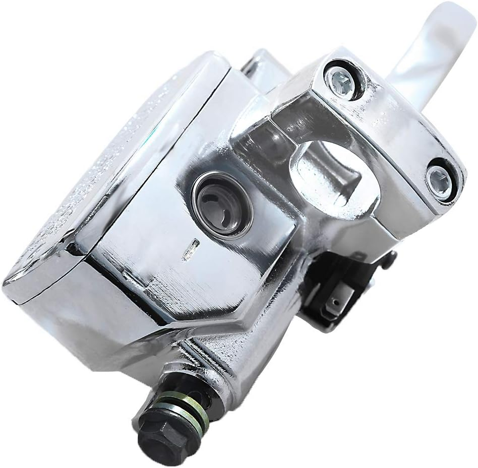 Brake Master Cylinder Lever for Honda NV400 NV600 NV750 VF750 VT250 VT750 VT1100 VT1300 [One Pair. Silver] image number 4