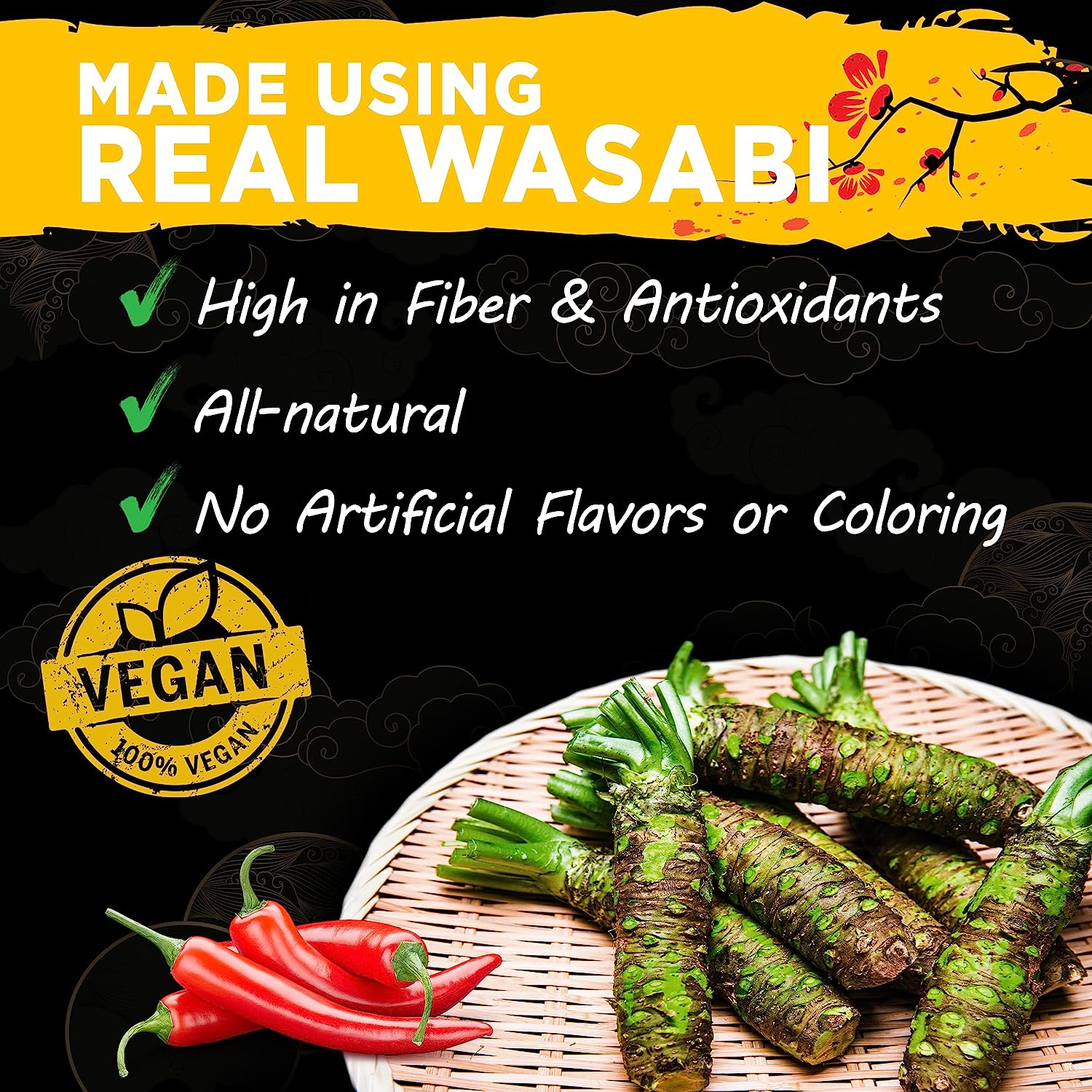 Wasabi-O Combo Set of 2 Wasabi Original Sauce 62G & Wasabi Red Chili Sauce 55G - the Perfect Match, Ideal Not Only for Sushi, Sashimi but for All Seafood, Grilled Meats, and Vegetarian Dishes