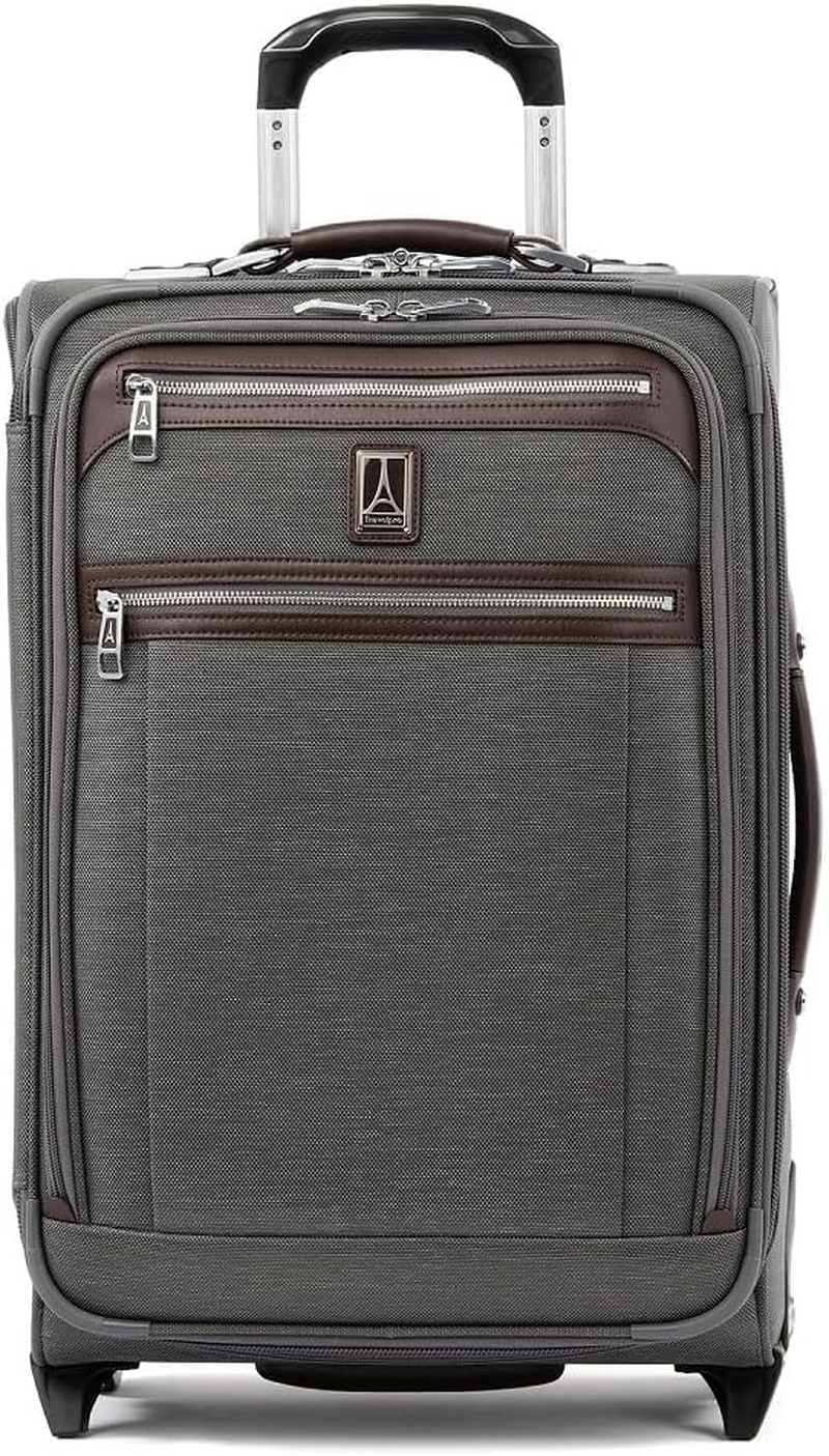 Travelpro Platinum&reg; Elite 22" Expandable Carry-On Rollaboard&reg; Suiter Suitcase - Shadow Black image number 2
