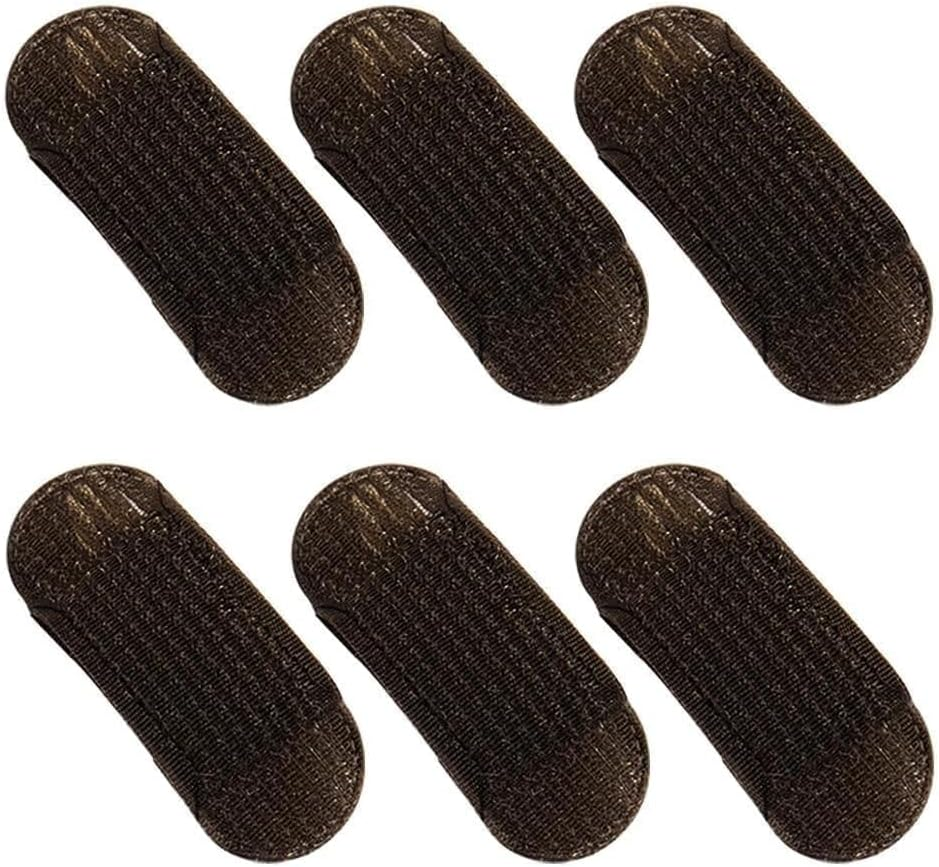 6PCS Sponge Volume Booster - Non-Slip Fluffy Base Inserts for Updos and Buns, Invisible Hair Thickening Pads for Thin (Home/Party/Wedding Styling Accessories) image number 5