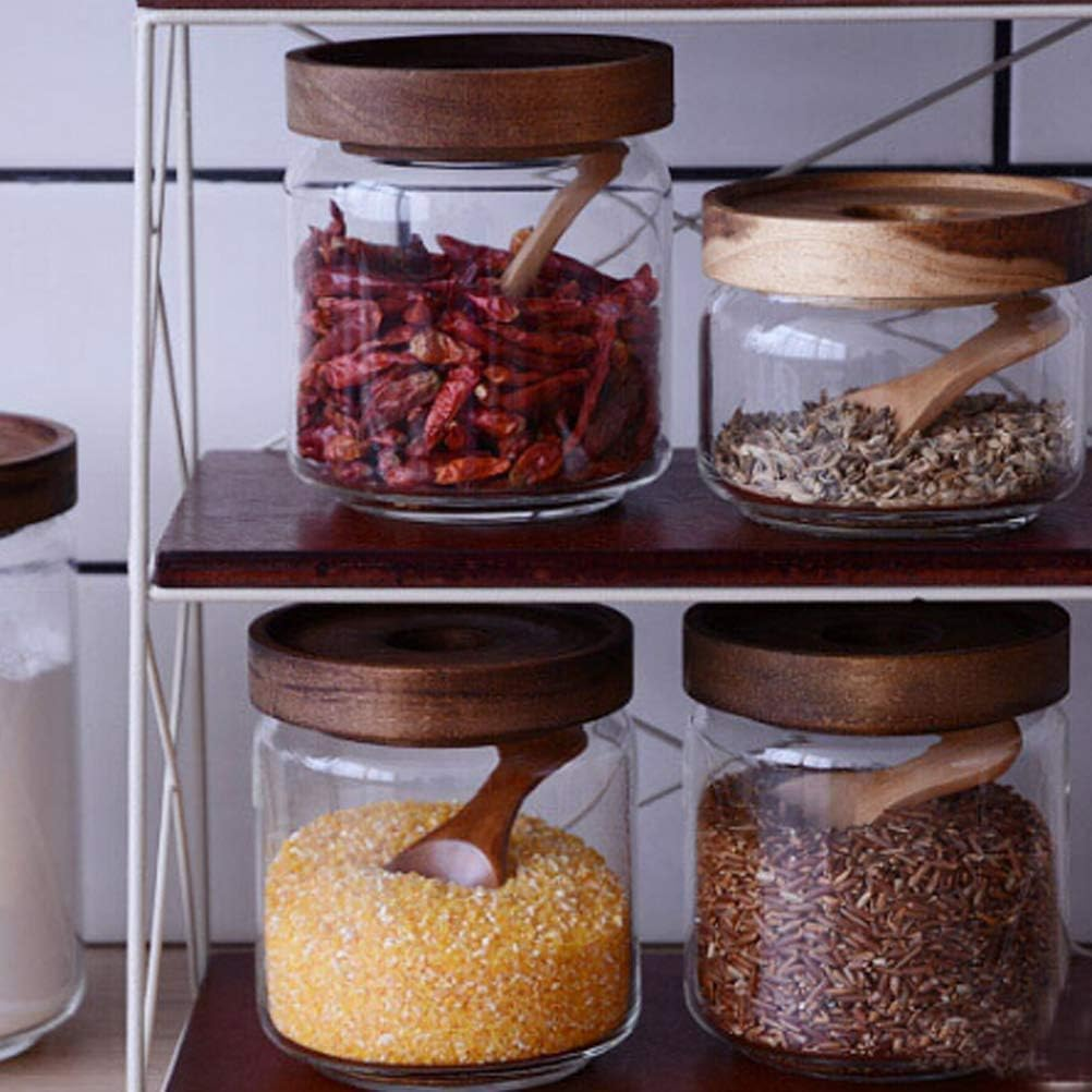 20 Pack Mini Wood Spoon with Short Handle-Small Wooden Salt Spoon, Perfect for Small Jars of Jam, Spices, Condiments, Seasoning, Sugar, Honey, Coffee, Tea, Mustard, Ice Cream image number 3