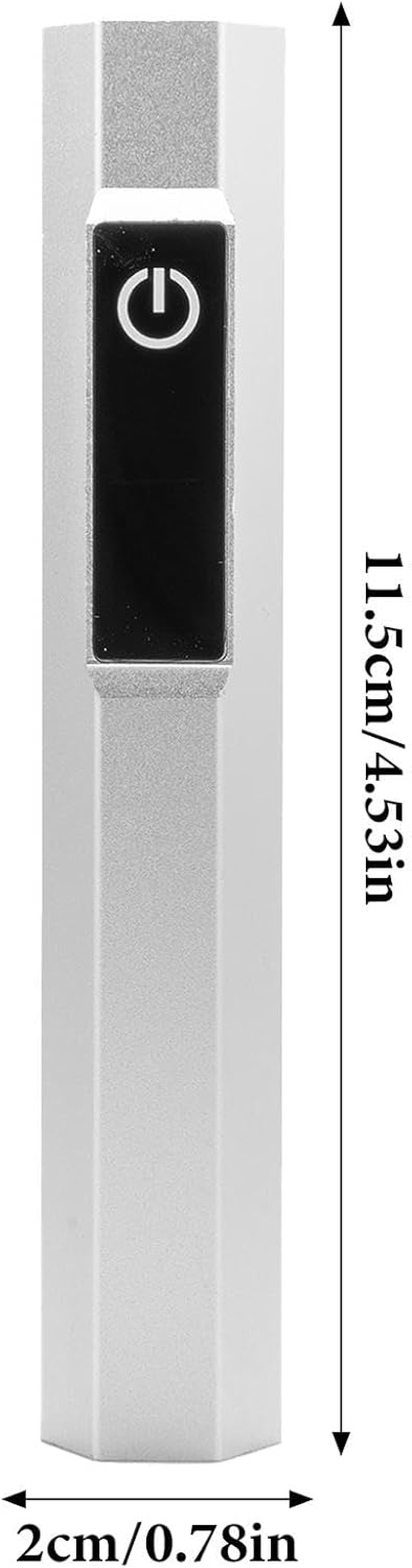 Nail Lamp, Wireless Flash Led Lamp with Display, 2 Timing Modes, Portable Cordless Manicure Curing Light, Quick-Dry Nail Dryer for Beginners and Professional Use, 4.53X0.79 Inches - White image number 2