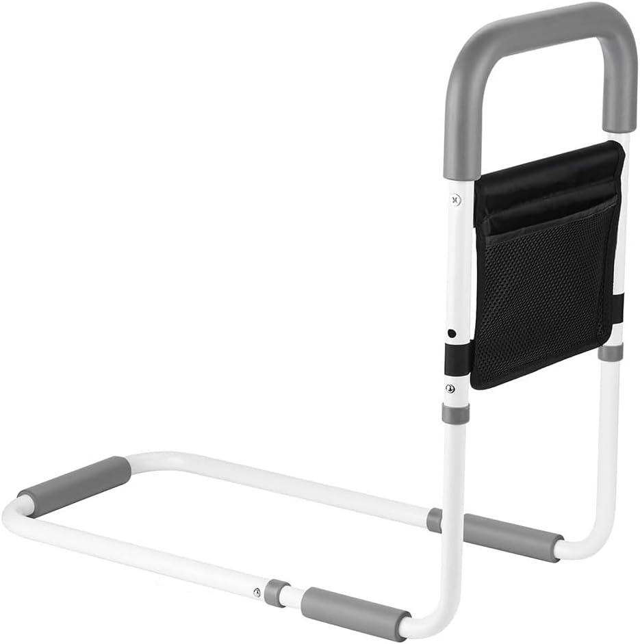 Bed Rails for Elderly Adults &ndash; Adjustable Bed Assist Rail with Non-Slip Handle & Storage Bag, Safety Support Bar for Seniors, Fits King, Queen, Full & Twin Beds image number 3