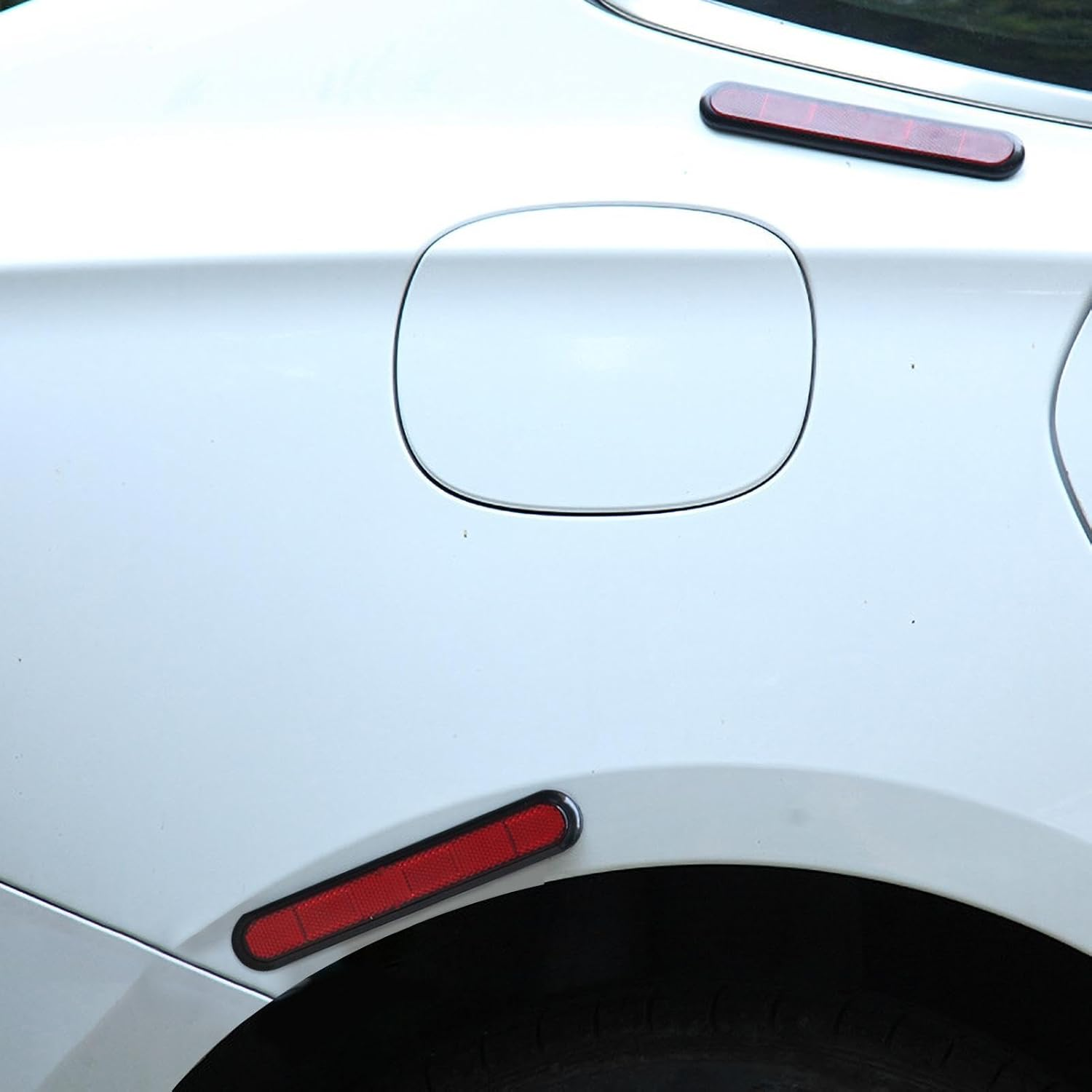 Reflective Stickers for Car,Auto Oval Safety Stickers - Oval Safety Reflector, Reflective Sticker for Trailers, Trucks, High Night Visibility Reflector Tape image number 6