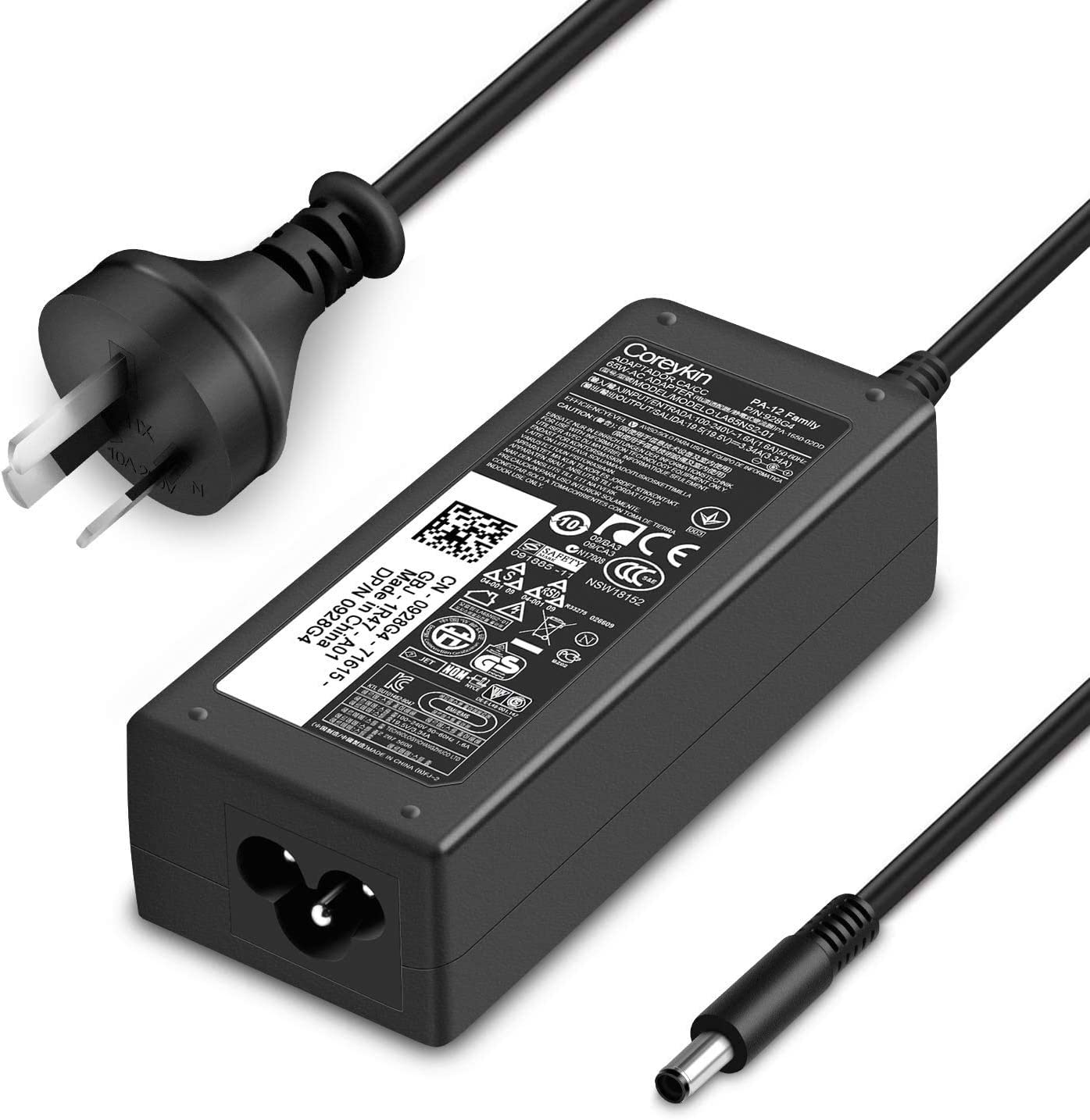 Charger for Dell Laptop Charger 65W 45W AC Adapter image number 3