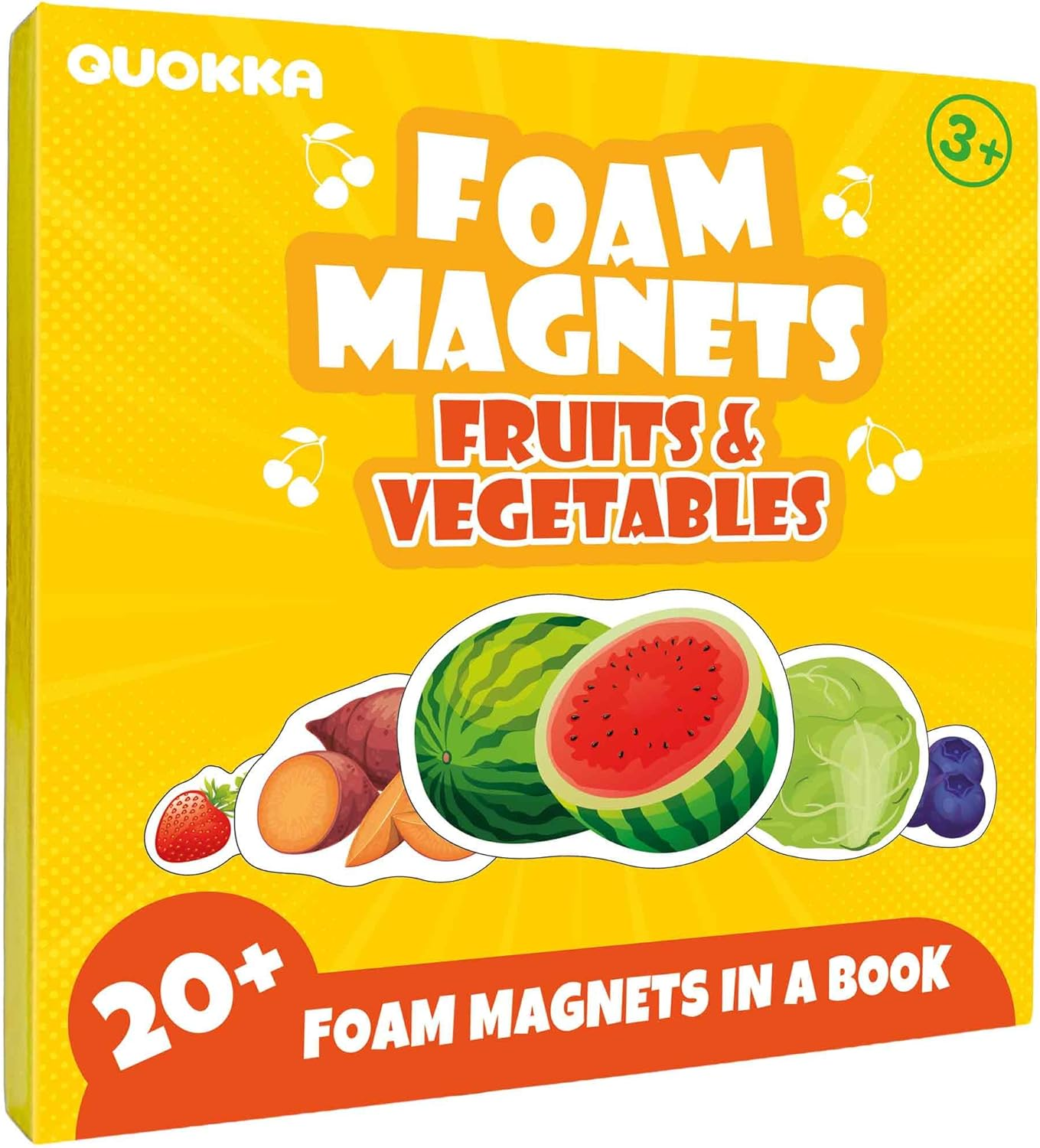 QUOKKA Travel Magnetic Puzzles for Toddlers 1-3 &ndash; 20+Pcs Bugs Game with Extra-Long Play Book &ndash; Fun Travel Game Toy for Kids Ages 3-5 &ndash; Strong Magnets for Car Activities &ndash; Fun Toddler Puzzle Ages 2-4