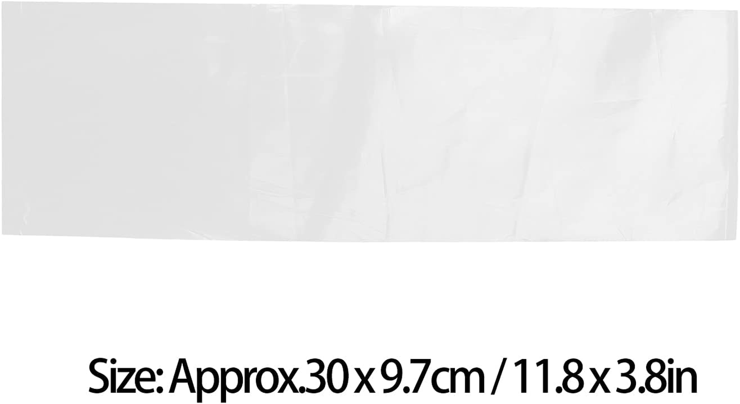 Pack of 100 Hair Dye Sheets, Reusable Dye Divider, Hair Dye Paper, Prevents Colour Mixing, 30 X 9.7 Cm image number 2