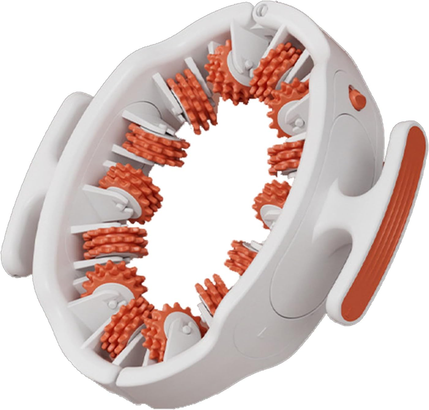 Manual Anti-Cellulite Massager with Rollers, Compress and Stretch Thighs and Buttocks, Slim Legs and Waist, Removable, Red image number 5